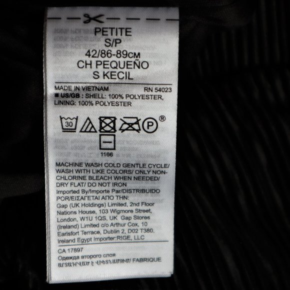 Banana Republic Black Satin Pleated Wide Leg Flowy Plisse Pant NWT - Picture 10 of 11